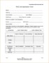Job Application Form Template Pdf