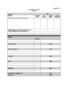 Line Item Budget Template