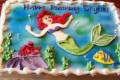 Little Mermaid Cake Template