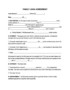 Loan Agreement Between Friends Template Free