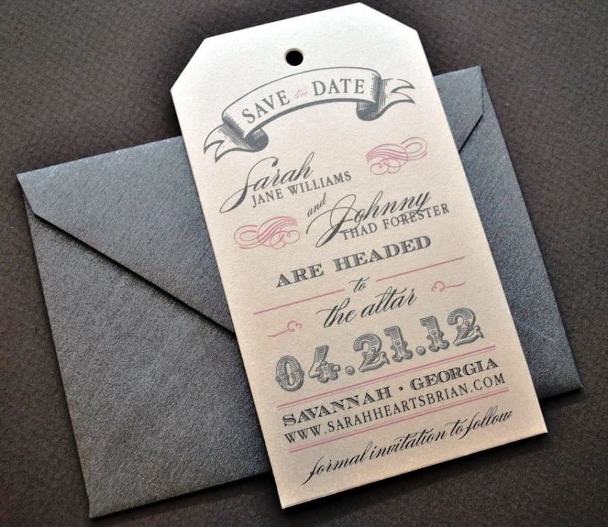 Luggage Tag Invitation Template 9