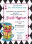 Mad Hatter Invitation Template