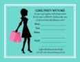 Mary Kay Party Invitation Templates