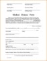 Medical Release Form Template For Children