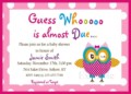 Microsoft Baby Shower Invitation Templates Free