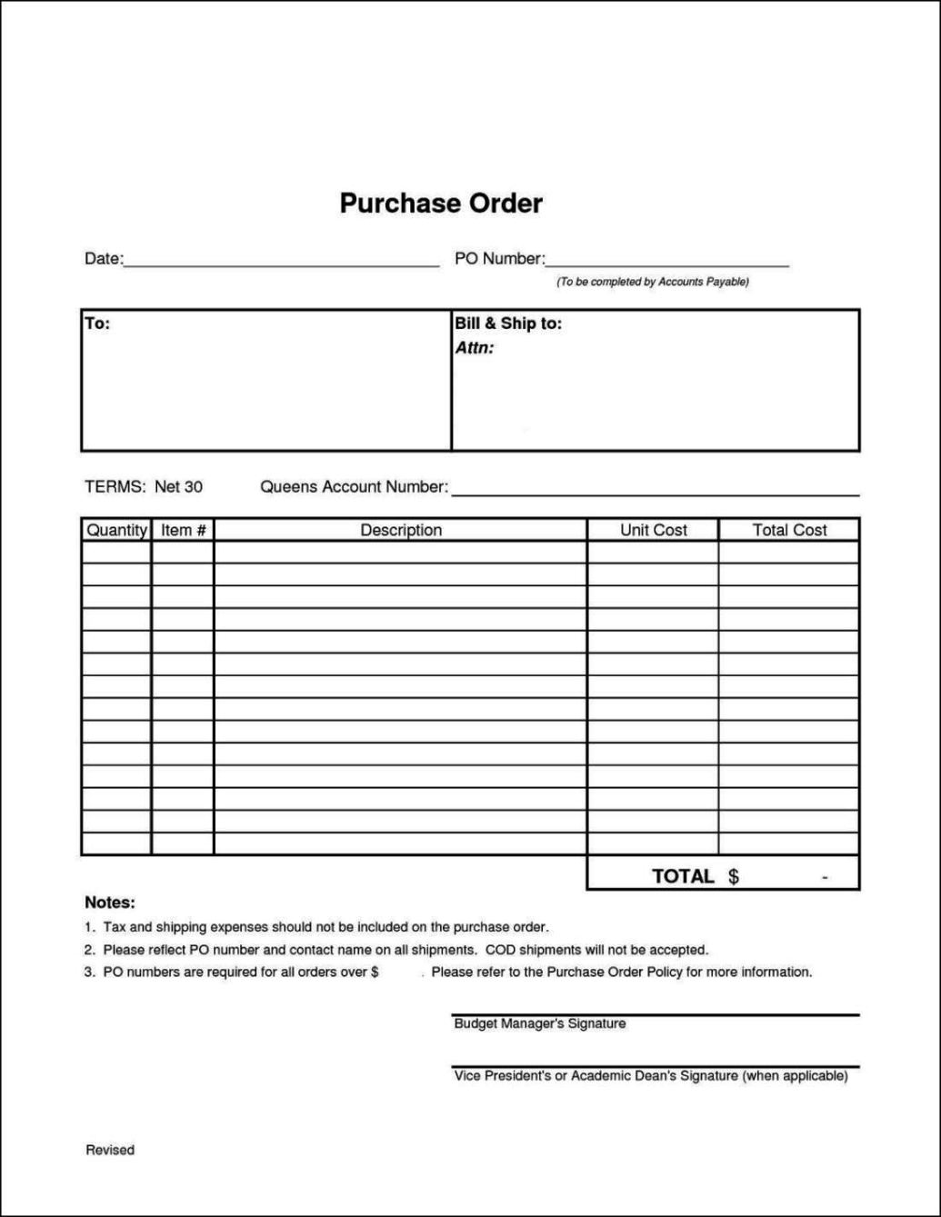 Microsoft Forms Order Form Template