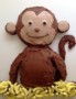 Monkey Birthday Cake Template