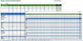Monthly Expenses Spreadsheet Template Excel