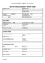 Motor Accident Report Form Template