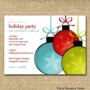 Office Holiday Party Invitation Template