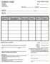 Order Sheet Template Excel