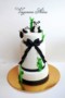 Panda Bear Cake Template