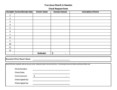 Part Order Form Template