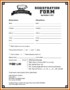 Participant Registration Form Template