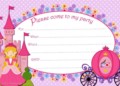 Princess Party Invites Free Templates