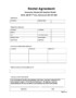 Renters Agreement Template Free