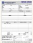 Repair Work Order Template