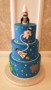 Rocket Ship Cake Template