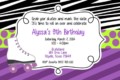 Roller Skating Party Invitation Template