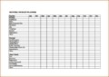 Simple Budget Sheet Template