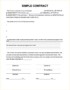 Simple Consulting Contract Template