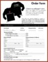 T-Shirt Order Forms Template
