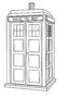 Tardis Template For Cake