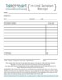 Tax Donation Form Template