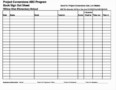 Teacher Record Book Template