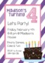 Teenage Birthday Party Invitation Templates