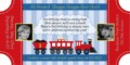 Train Party Invitation Template