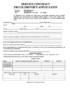 Truck Driver Employment Application Form Template
