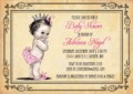 Vintage Baby Shower Invitation Templates