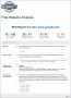 Website Analysis Report Template