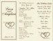 Wedding Order Of Service Template Free