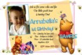 Winnie The Pooh Birthday Invitations Templates
