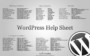 WordPress Template Tags Cheat Sheet Pdf