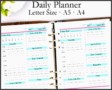 6 2018 Daily Planner Template