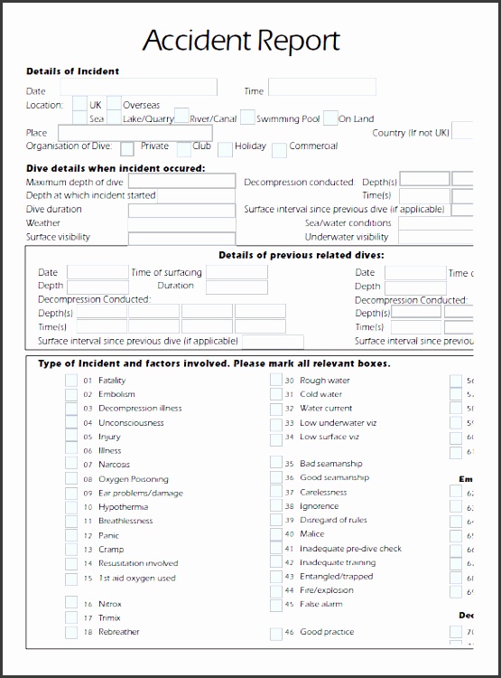 accident report template in pdf