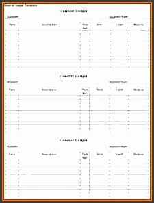 accounting ledger template freeneral ledger template 227Ã 300 caption