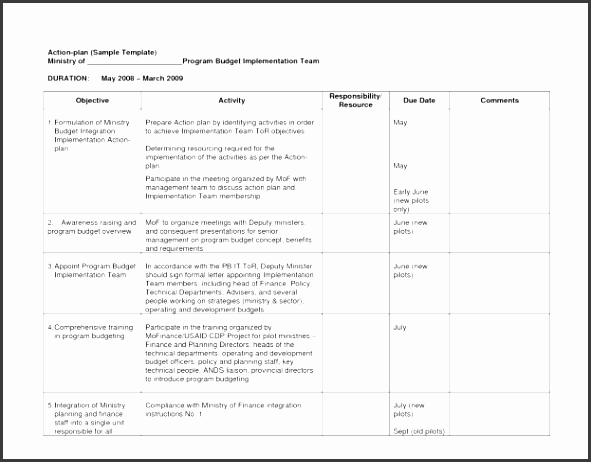 5+ Action Plan Sample - SampleTemplatess - SampleTemplatess