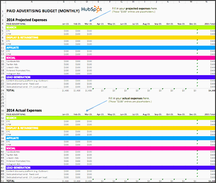 paid advertising bud template 1