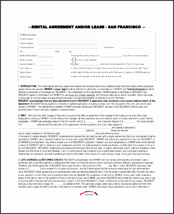 apartment owners association lease agreement