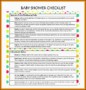 11 Baby Shower Planner Sample