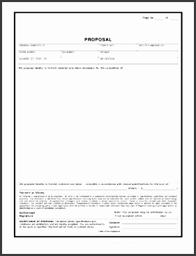 proposal template form
