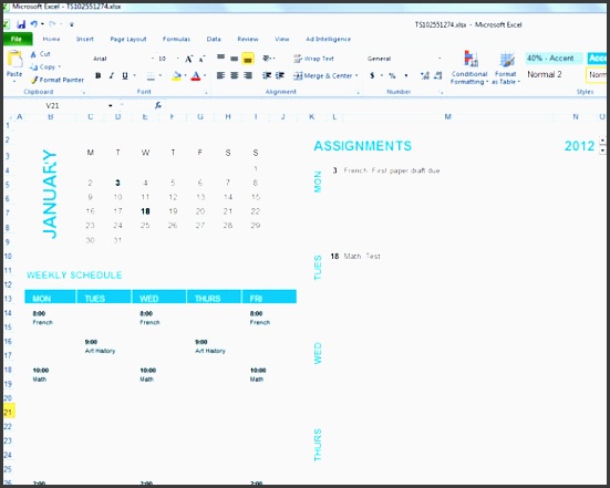student planning template for excel 2007 2010 free student planning template for excel 2007 2010