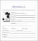9 Biography Template In Word