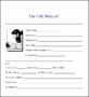 9 Biography Template In Word