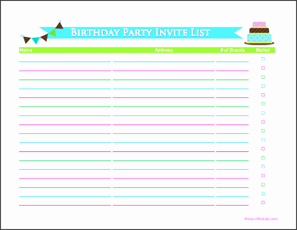 100 excel template for wedding guest list free printable 41 free guest list templates word excel pdf formats