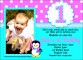 10 Birthday Party Invitation Template for Baby Girl